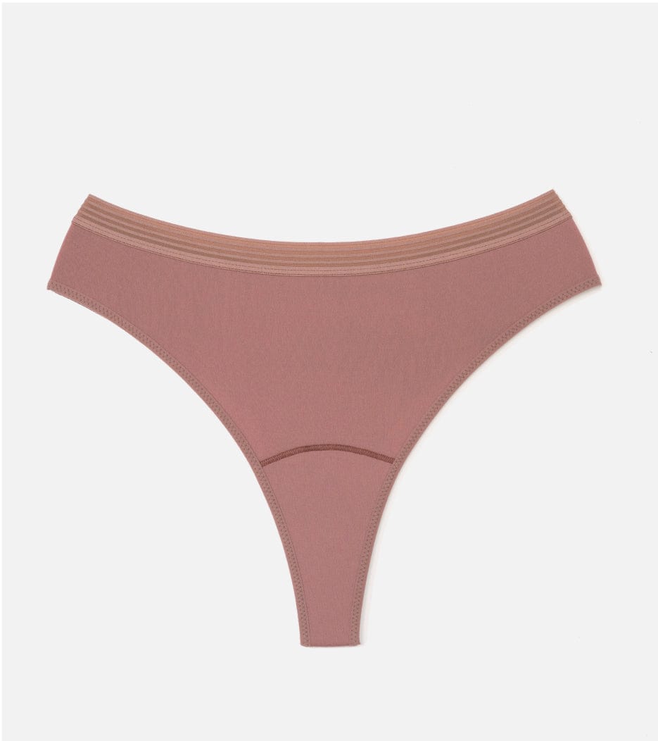 Discharge panties - High-Rise - Recycled Nylon - Cedar