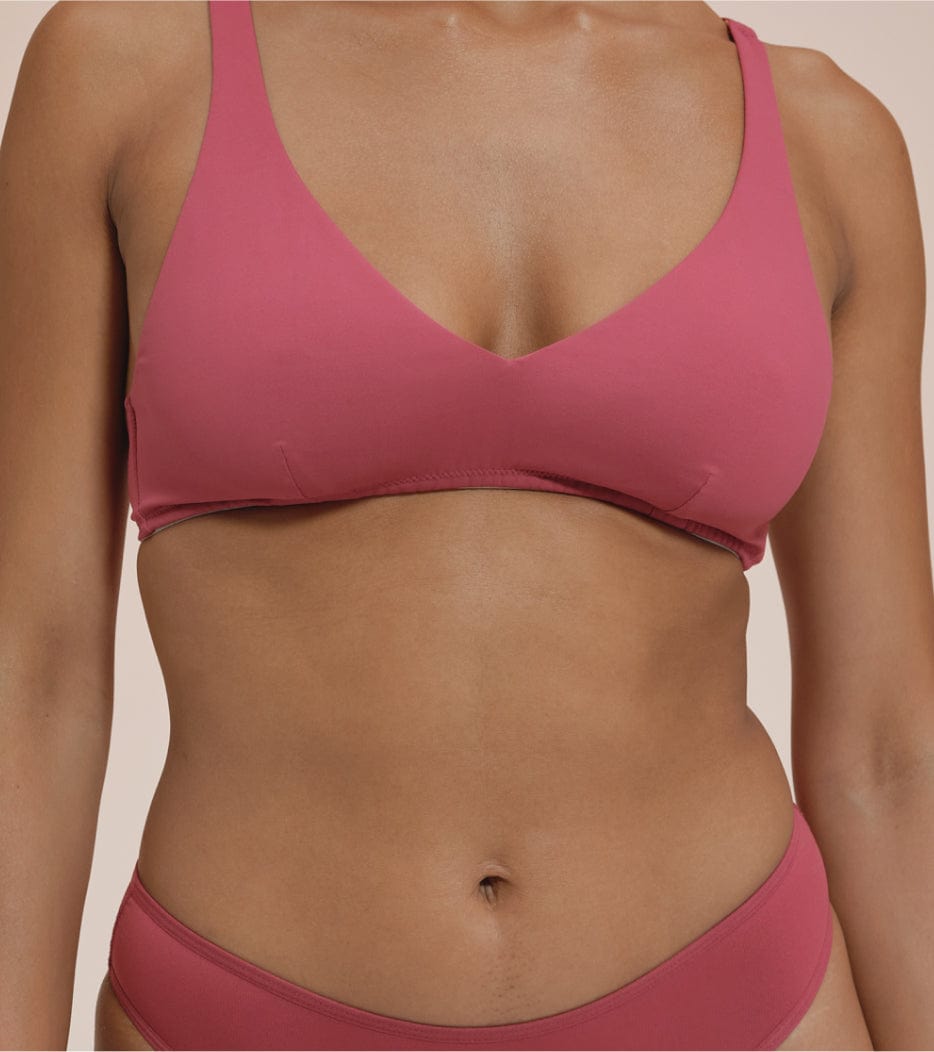 Raspberry bra - Tencel